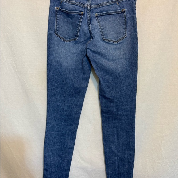 B-119 Mossimo High‎ Rise Denim Jean Jeggings Size 2 - Picture 7 of 13